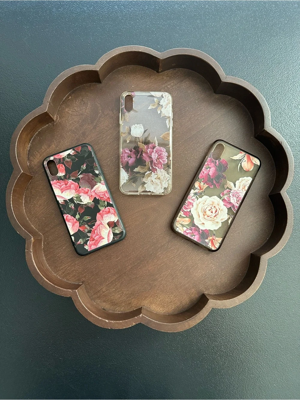 Floral Print iPhone Cases For Older Versions iPhones ~ Set Of 3